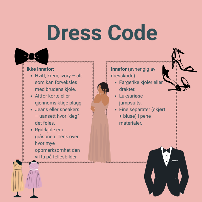regler i bryllup – din komplette gjesteguide 💍